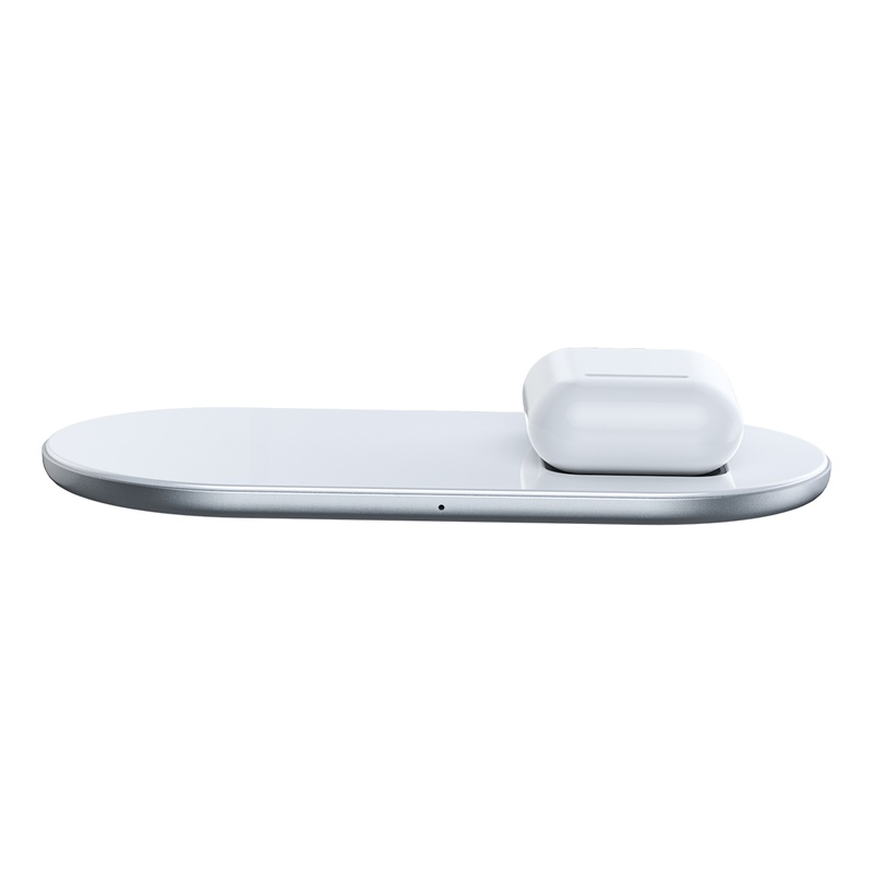 [CE0003]  Baseus 2in1 Wireless Charger 18W Max For Phones and Pods