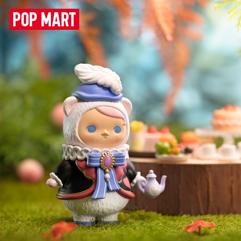 POPMART泡泡玛特 PUCKY精灵动物茶话会系列盲盒玩具摆件