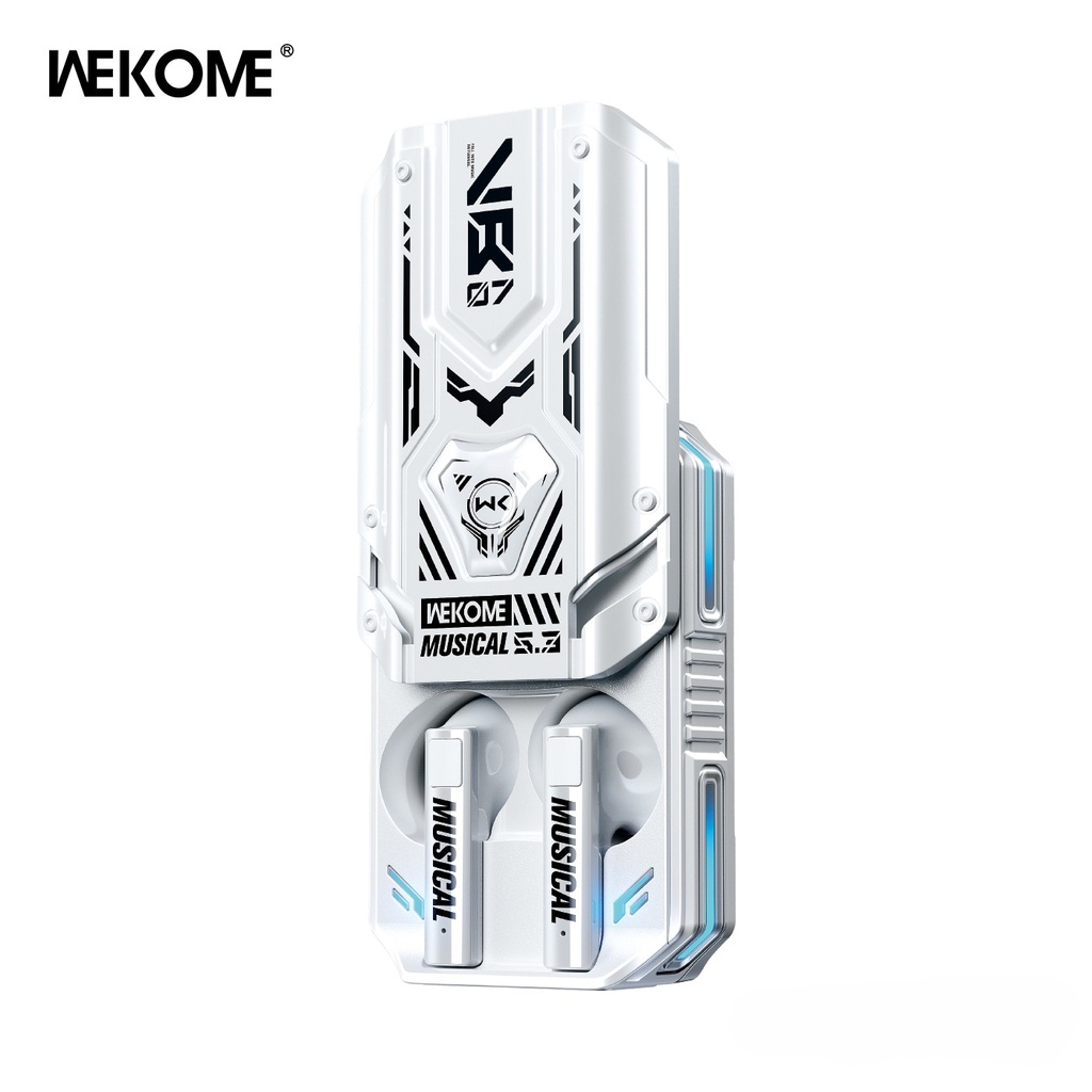 WEKOME VB07 机甲系列刀锋无线蓝牙耳机 (White)