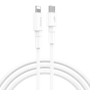 倍思小白系列iPhone快充线 20W 1m白色