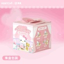 Sanrio Hello Kitty blind box, Sweet Playmate Kitty figurine, trendy collectible plush toy ornament, birthday gift for girls