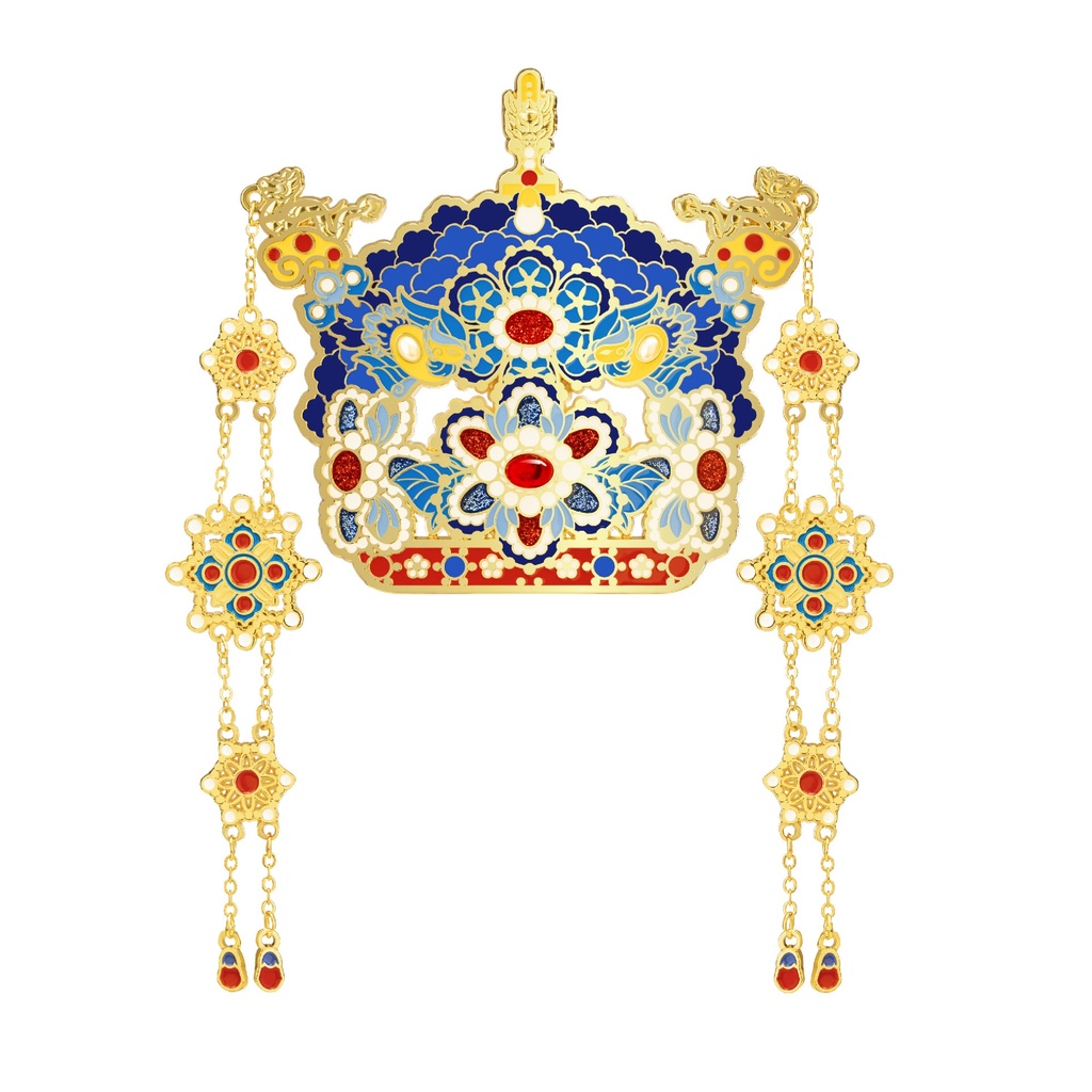 The Forbidden City Taobao | Phoenix Crown Fridge Magnets. The Arrival of the Phoenix. Cultural and Creative Products from the Museum of Cultural Relics. Beijing Souvenirs. Wedding Gifts.