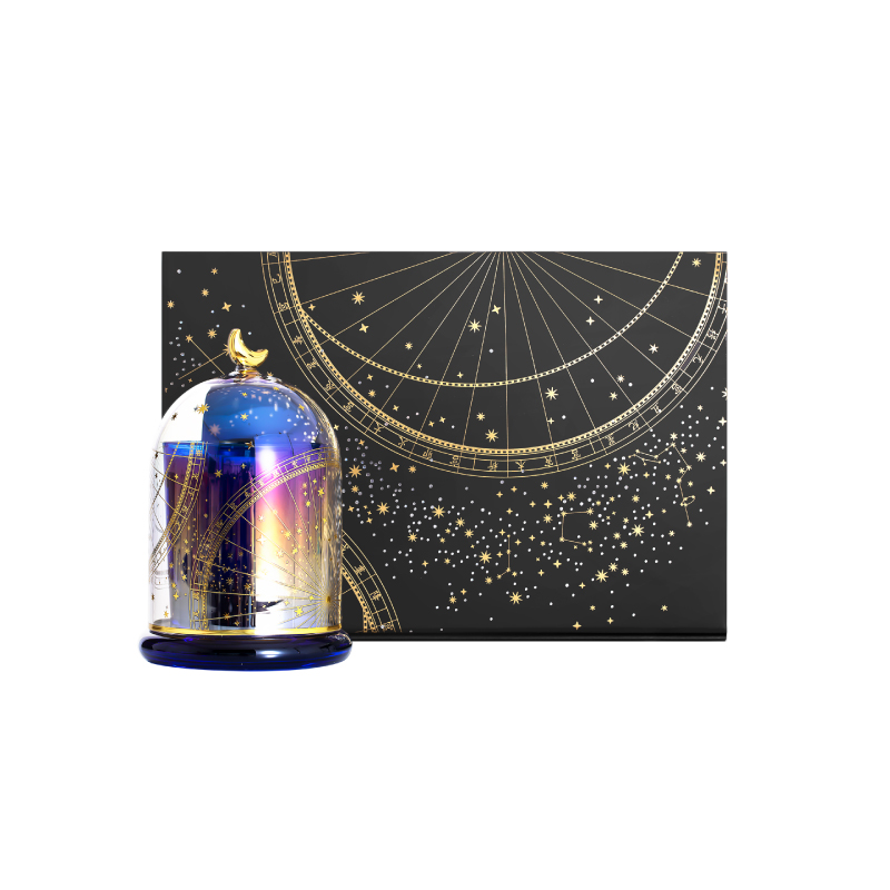 Forbidden City Taobao | Morning and Evening Scented Candle Gift Box with Scented Lamp, Cultural and Creative Product, Ideal 3.8 Women's Day or Birthday Gift for Girls