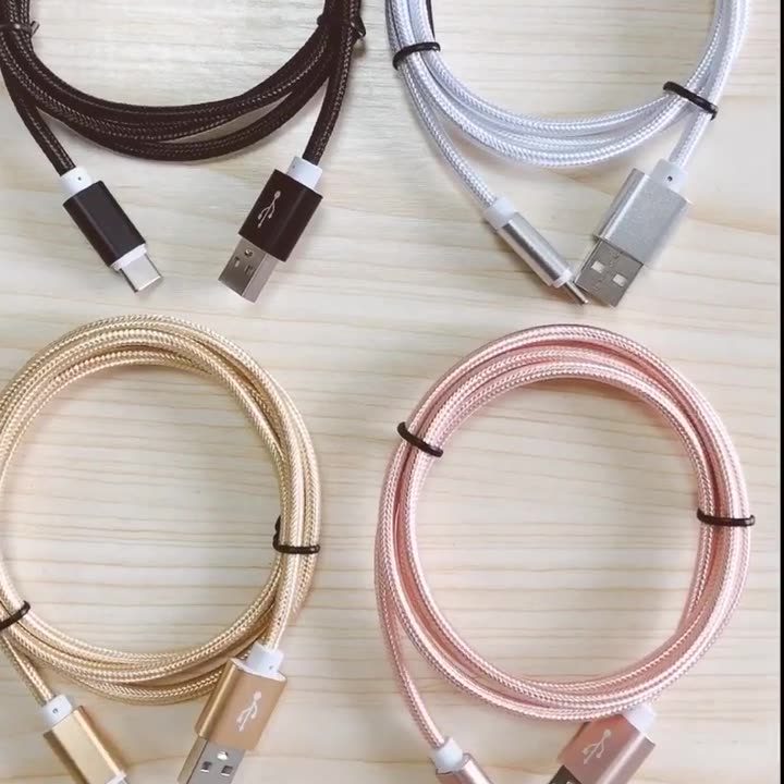 Câble de données apple applicable nylon tressé charge rapide x téléphone portable universel 8e génération câble de charge iphone 6splus multicolore
