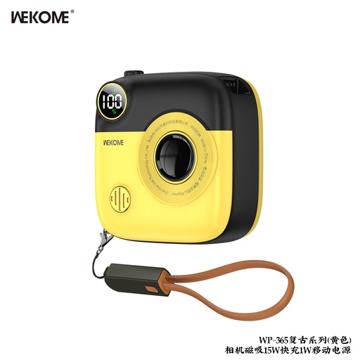 WEKOME WP-365  Polaroid like 10000mah Magnetic Powerbank for IPhone