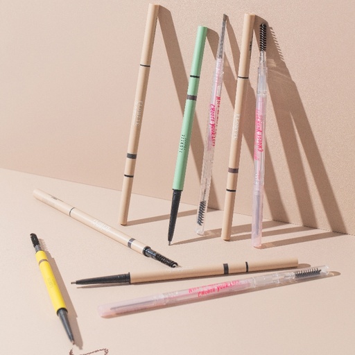 Flortte Rotating Double-Headed Fine Eyebrow Pencil 0.05g
