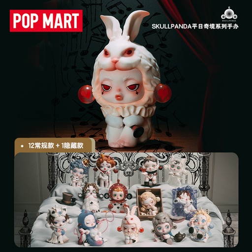 POPMART SKULLPANDA Everyday Wonderland Series Blind Boxes, Trendy Toys and Gifts